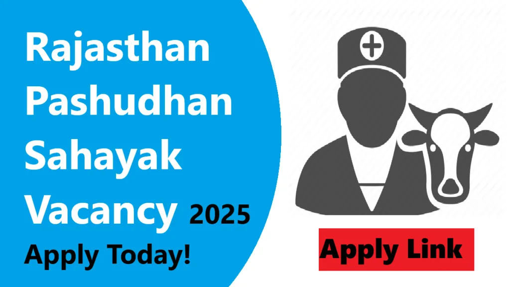 Rajasthan Pashudhan Sahyak Recruitment 2025: Eligibility, Application, and Exam Details Unique News
